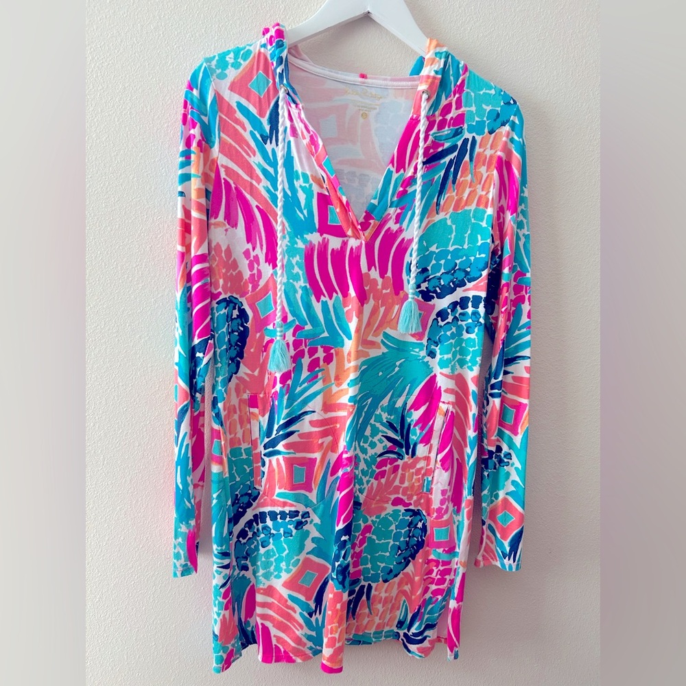 Lilly Pulitzer Hooded Coverup